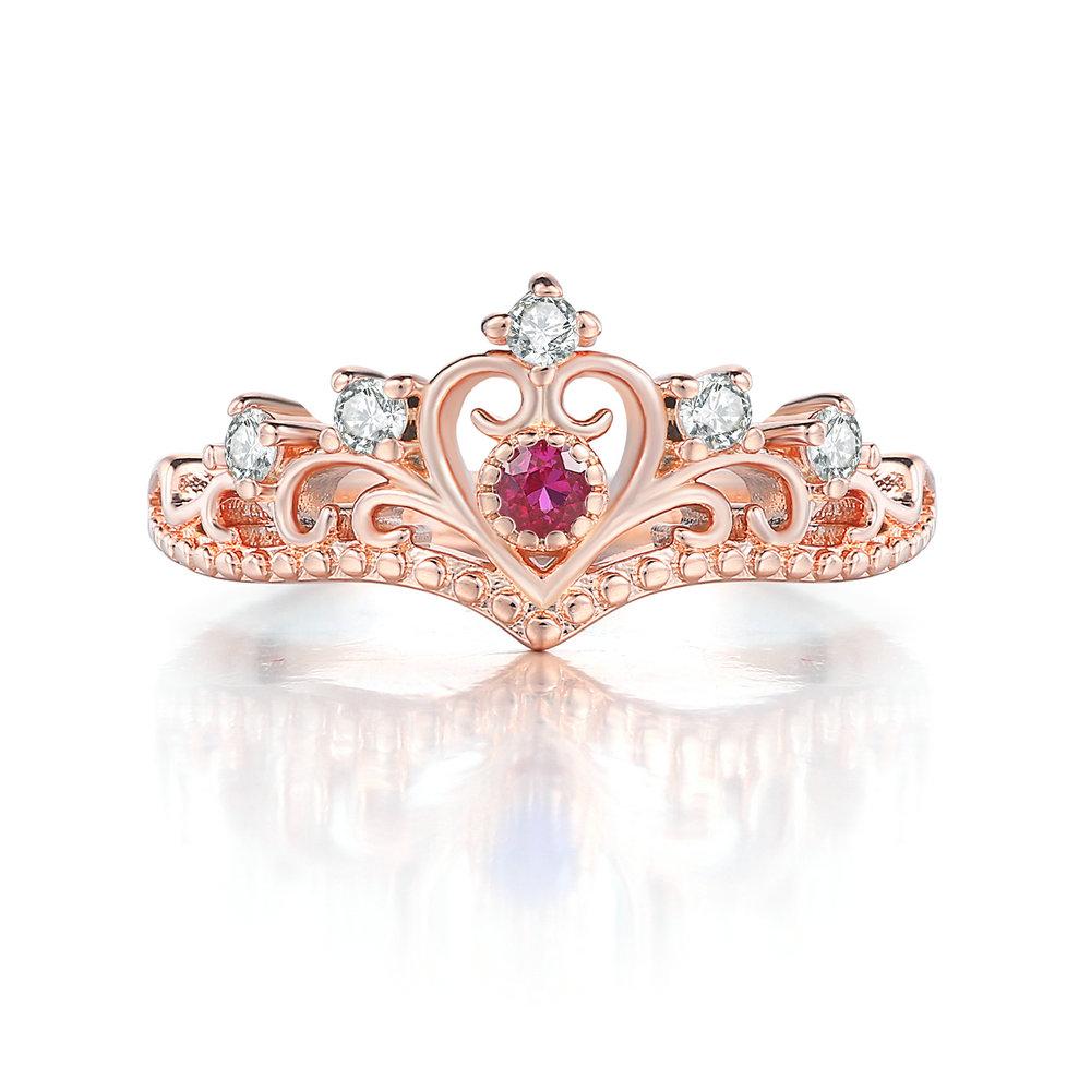 ZHOUYANG Rings For Women Luxury Hollow Out Princess Crown Blue Purple Red Zircon Rose Gold Color Fashion Jewelry KBR212 5
ZHOUYANG Rings For Women Luxury Hollow Out Princess Crown Blue Purple Red Zircon Rose Gold Color Fashion Jewelry KBR212 5