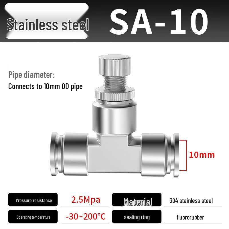 Aokewen 304 Stainless Steel Pneumatic Throttle Valve
Aokewen 304 Stainless Steel Pneumatic Throttle Valve