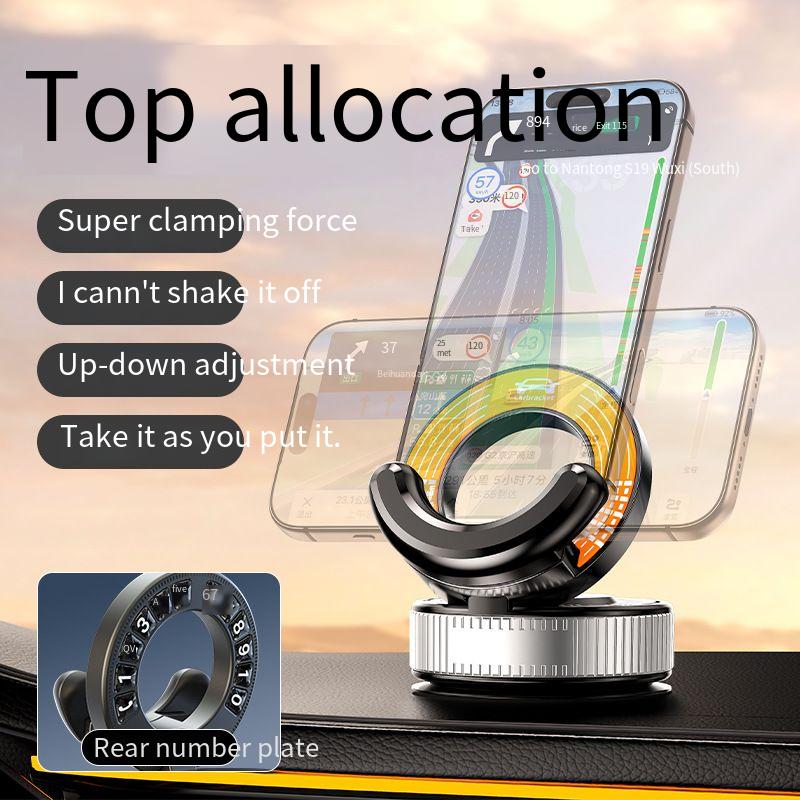 Vacuum Adsorption Car Phone Holder Universal Dashboard Mount Strong Suction Cup Design Anti-shake Stable Support for Navigation
Vacuum Adsorption Car Phone Holder Universal Dashboard Mount Strong Suction Cup Design Anti-shake Stable Support for Navigation