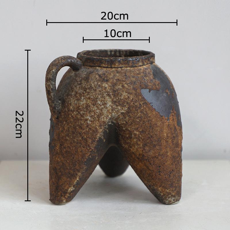 Imitation Rust Ceramic Vase Mottled Texture Plant Pot Table Decoration Flowers Arrangement Floral Vases Room Aesthetic Decor
Imitation Rust Ceramic Vase Mottled Texture Plant Pot Table Decoration Flowers Arrangement Floral Vases Room Aesthetic Decor