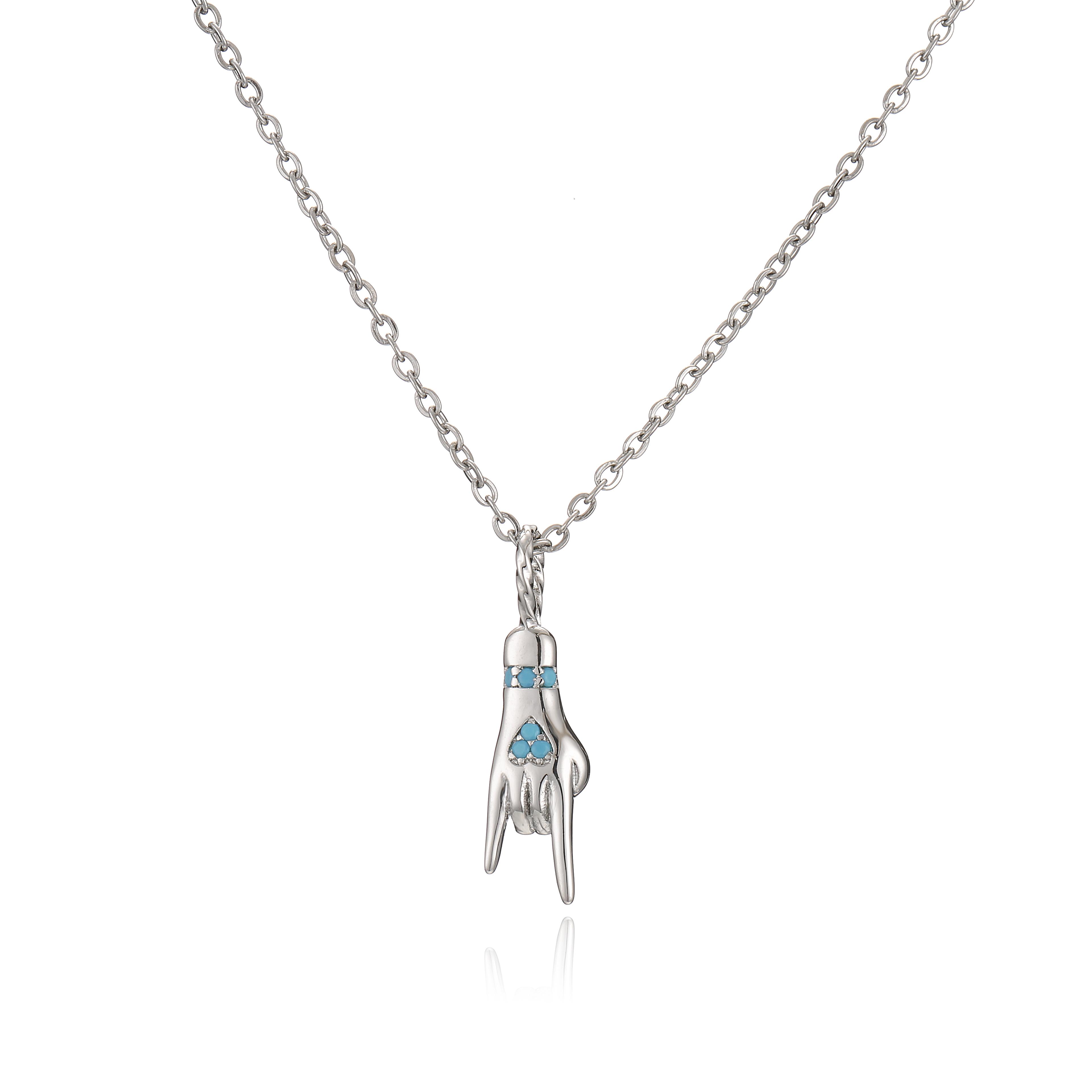 18K Gold Plated Brass New Design Hip Hop Love Hand Charm Pendent Necklace Choker Statement Zircon For Women
18K Gold Plated Brass New Design Hip Hop Love Hand Charm Pendent Necklace Choker Statement Zircon For Women