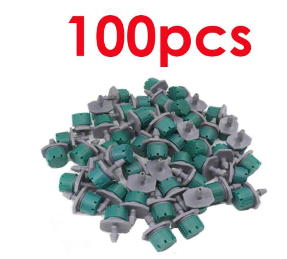 50/100 Pieces 8 Hole Adjustable Irrigation Dripper Sprinkler Emitter Dripper Micro Drip Irrigation Sprinkler for Watering System
50/100 Pieces 8 Hole Adjustable Irrigation Dripper Sprinkler Emitter Dripper Micro Drip Irrigation Sprinkler for Watering System