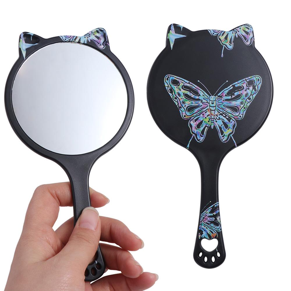 Cartoon Colorful Big Butterfly Mirror High definition Cat Claw Makeup Mirror Office Cat
Cartoon Colorful Big Butterfly Mirror High definition Cat Claw Makeup Mirror Office Cat