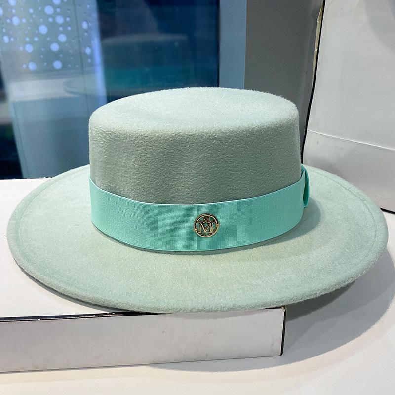 Fedora Hats for Women Flat Top Fashion Elegant Bowler Dress Caps Panama Church Wedding Ribbon Band Hat Men Felt Jazz Hat 56-58cm
Fedora Hats for Women Flat Top Fashion Elegant Bowler Dress Caps Panama Church Wedding Ribbon Band Hat Men Felt Jazz Hat 56-58cm
