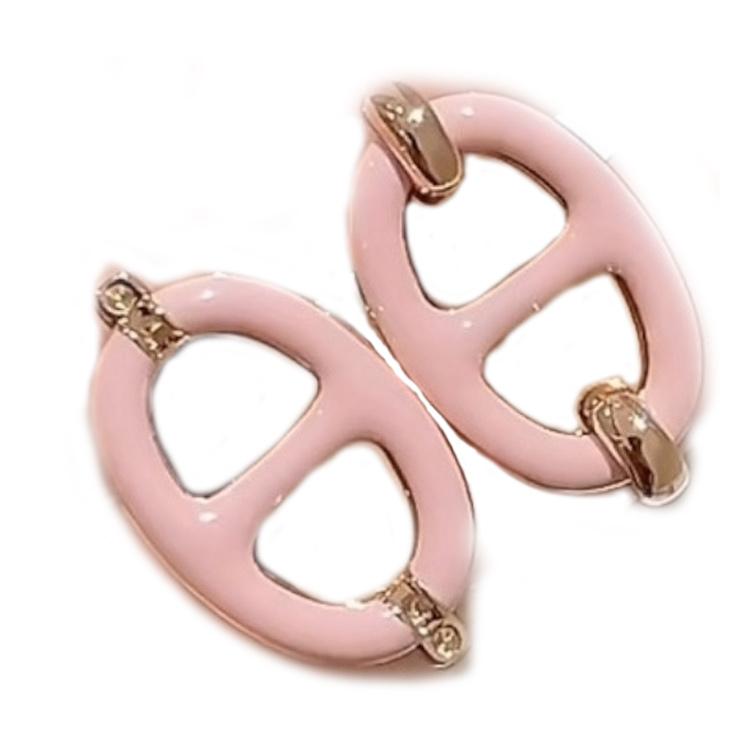 Hermes Mini Maillon Unique Design Metal Earrings Women earrings Pink 113782976 Box+Shopping Bag
Hermes Mini Maillon Unique Design Metal Earrings Women earrings Pink 113782976 Box+Shopping Bag