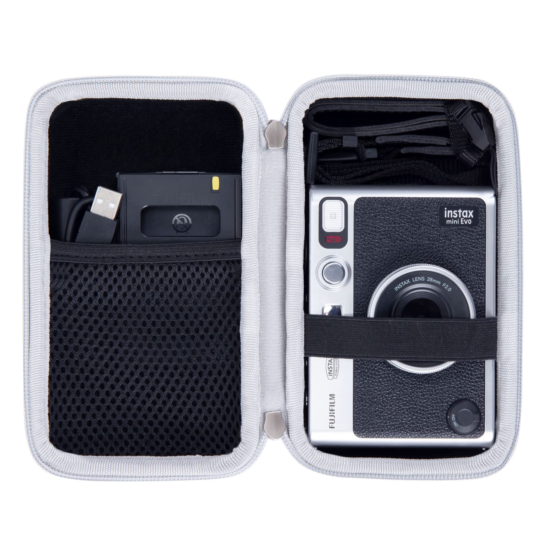 Khanka FUJIFILM Instax Evo Гибридная камера моментальной печати instax mini Evo INS MINI EVO BLACK Чехол EVA Storage (Черный чехол)
Khanka FUJIFILM Instax Evo Гибридная камера моментальной печати instax mini Evo INS MINI EVO BLACK Чехол EVA Storage (Черный чехол)