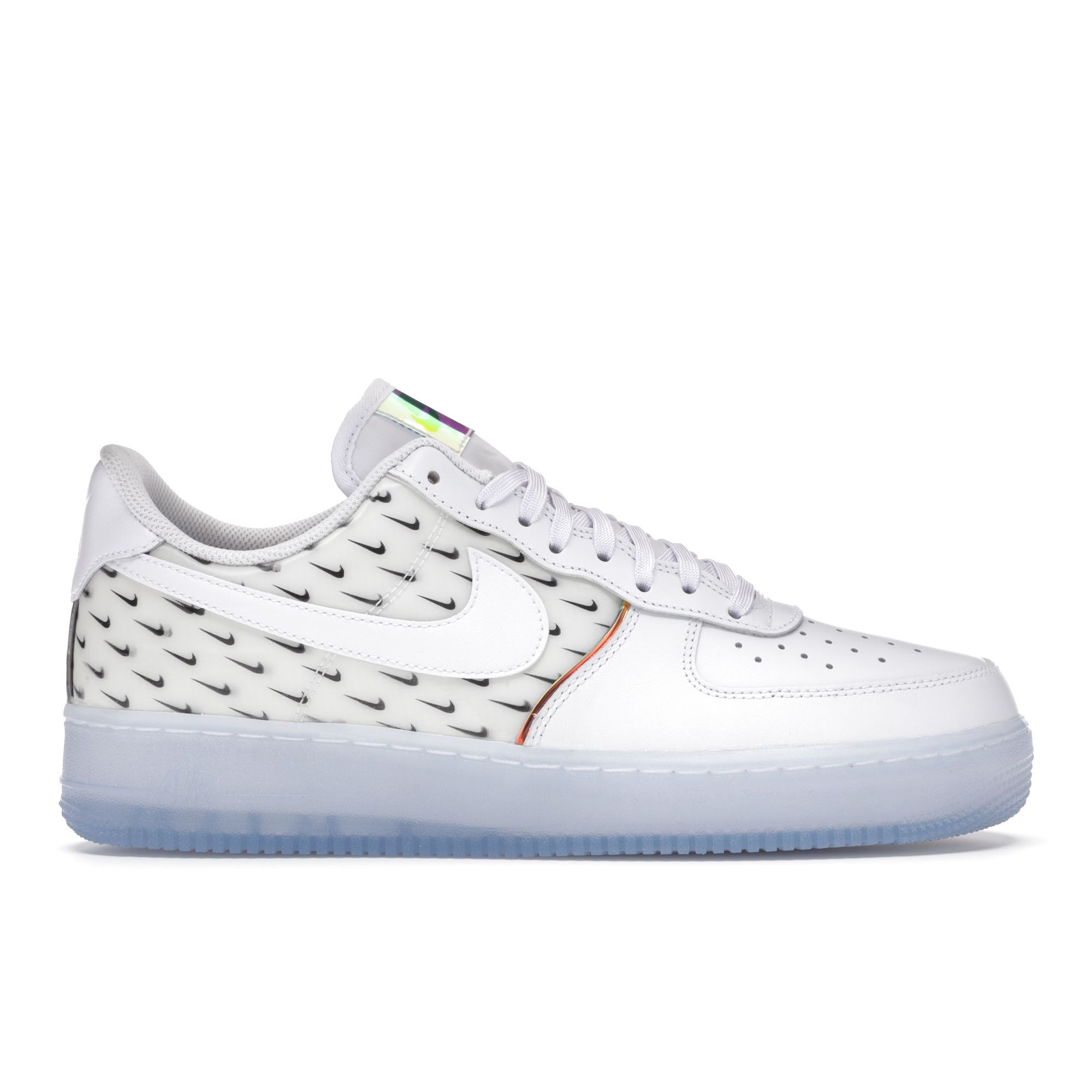 Мужские кроссовки Nike Air Force 1 07 Premium Swoosh Pattern белые многоцветные Racer-Blue CK7804-100
Мужские кроссовки Nike Air Force 1 07 Premium Swoosh Pattern белые многоцветные Racer-Blue CK7804-100