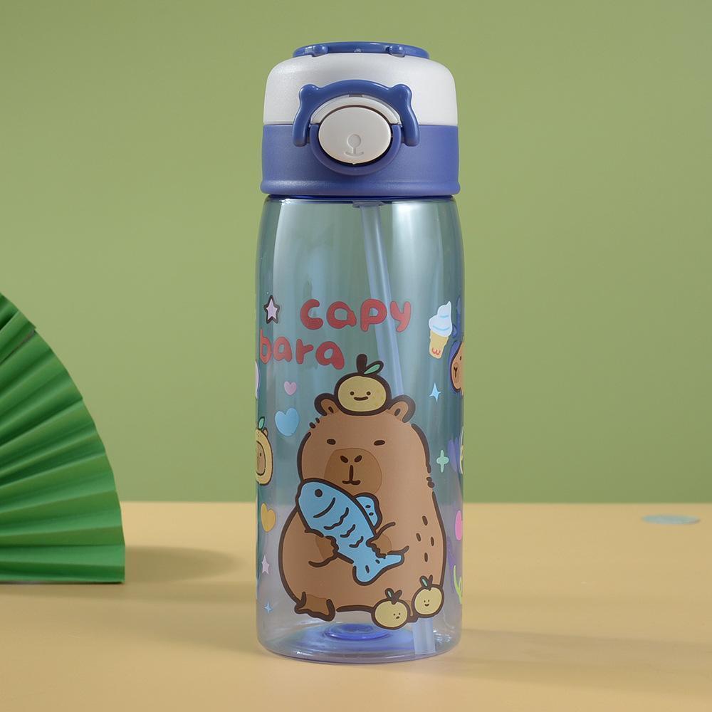 Cute Capybara Cartoon Plastic Cup Portable Handle Flip Lid Straw Cup High Appearance 500ml синий
Cute Capybara Cartoon Plastic Cup Portable Handle Flip Lid Straw Cup High Appearance 500ml синий
