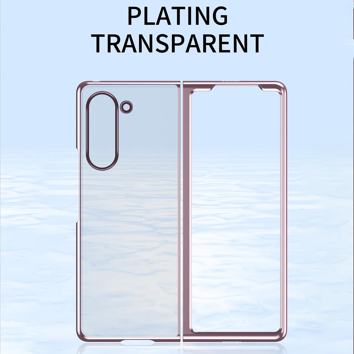 For Samsung Galaxy Z Fold6 5G Case Clear PC Electroplating Hard Phone Cover Rose Gold
For Samsung Galaxy Z Fold6 5G Case Clear PC Electroplating Hard Phone Cover Rose Gold