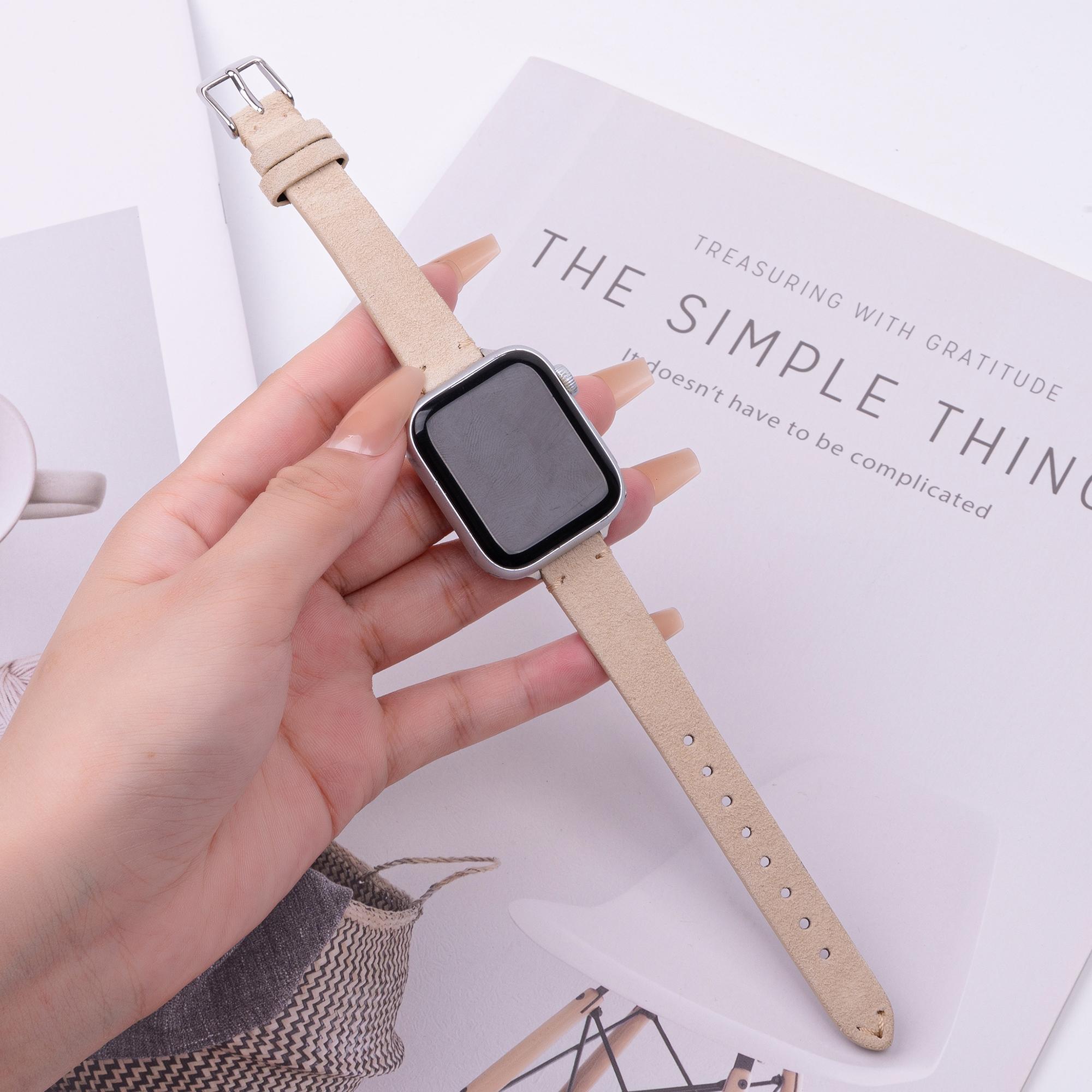 Watch Band for Apple Watch Series 10 Ultra 9 8 7 SE 6 5 4 3 2 1 46mm 49mm 45mm 44mm 42mm Genuine Cow Leather Simple Matte Strap Grey
Watch Band for Apple Watch Series 10 Ultra 9 8 7 SE 6 5 4 3 2 1 46mm 49mm 45mm 44mm 42mm Genuine Cow Leather Simple Matte Strap Grey