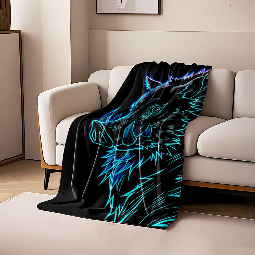 A glowing neon-style boar illustration with sharp outlines and bright hues. for all seasons blanket lunch break throw gift 80cm x 120cm
A glowing neon-style boar illustration with sharp outlines and bright hues. for all seasons blanket lunch break throw gift 80cm x 120cm
