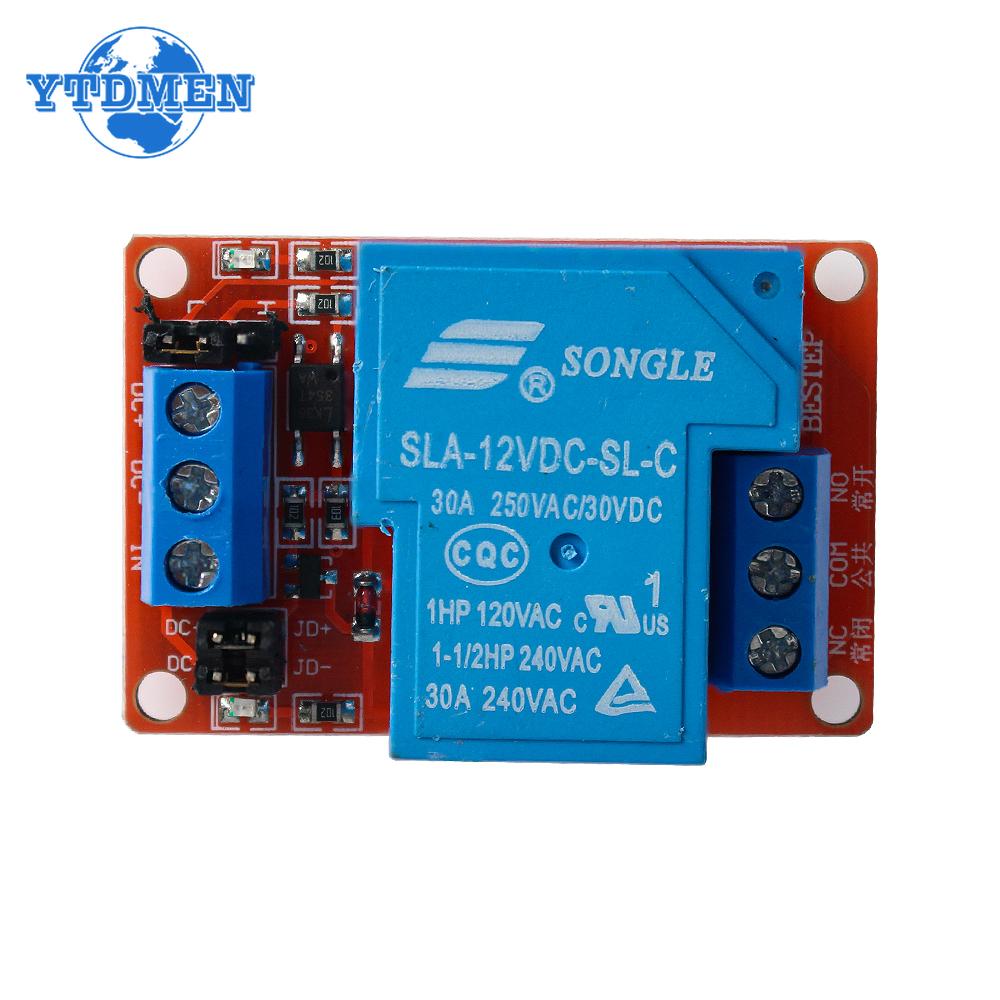 1PCS 5V 12V Isolation Relay Module High/low Level Trigger 30A 1 Channel Relay Modules with Optocoupler Isolation, for Arduino 12V 30A
1PCS 5V 12V Isolation Relay Module High/low Level Trigger 30A 1 Channel Relay Modules with Optocoupler Isolation, for Arduino 12V 30A