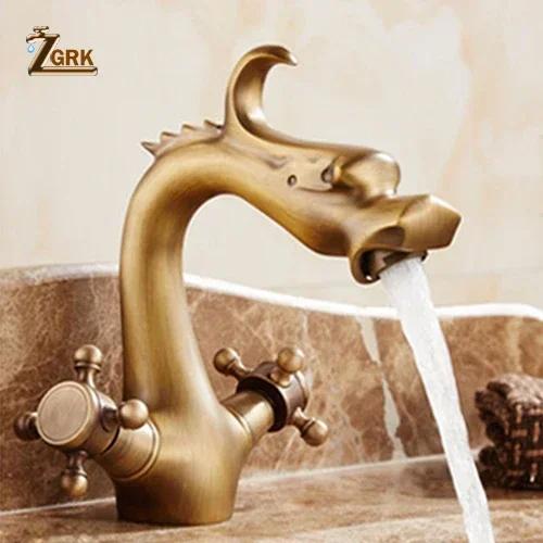 Chinese Dragon Basin Faucet Bathroom Deck Mounted Dual Handles Single Hole Vessel Sink Mixer Tap Gold Bathroom Water Tap Brass
Chinese Dragon Basin Faucet Bathroom Deck Mounted Dual Handles Single Hole Vessel Sink Mixer Tap Gold Bathroom Water Tap Brass