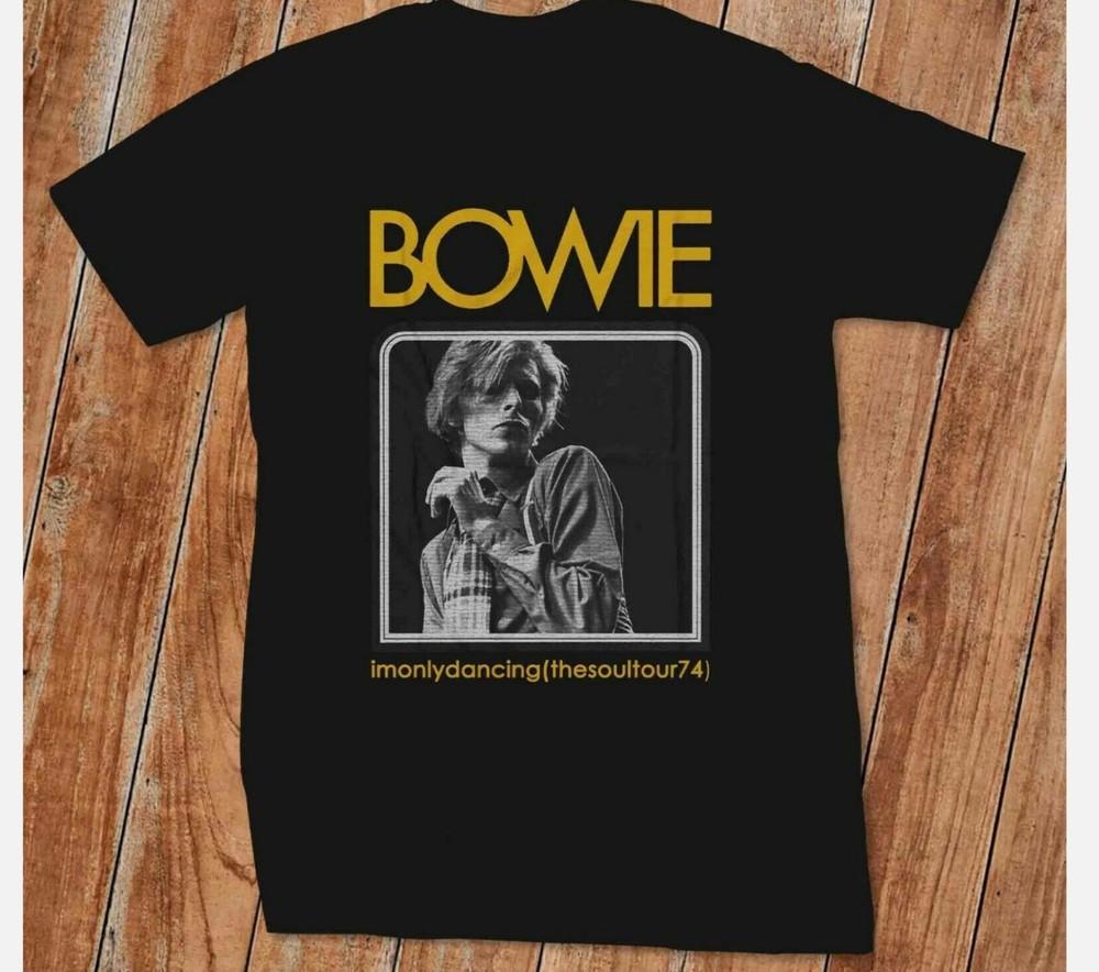 Хлопковая черная футболка унисекс с альбомом Дэвида Боуи и концертным туром 3XL
Хлопковая черная футболка унисекс с альбомом Дэвида Боуи и концертным туром 3XL