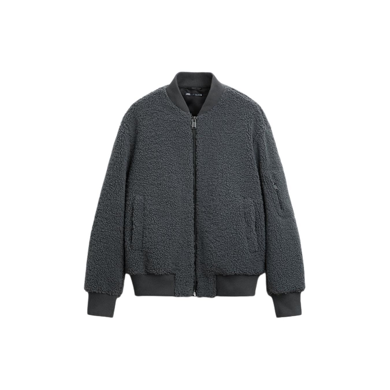 Zara Solid Color Stand Collar Zipper Long Sleeve Jacket Men jackets Gray 8281405-802 M
Zara Solid Color Stand Collar Zipper Long Sleeve Jacket Men jackets Gray 8281405-802 M