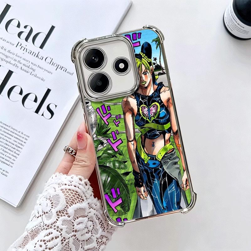 Мягкий чехол для телефона JoJo s Bizarre Adventure Джолин Куджо для Xiaomi Redmi Note 14 15 Pro Plus 13 12 11S 11T 5G 10 9S 9 Покрытие Защита от падения Fund Redmi Note 13 Pro 5G
Мягкий чехол для телефона JoJo s Bizarre Adventure Джолин Куджо для Xiaomi Redmi Note 14 15 Pro Plus 13 12 11S 11T 5G 10 9S 9 Покрытие Защита от падения Fund Redmi Note 13 Pro 5G