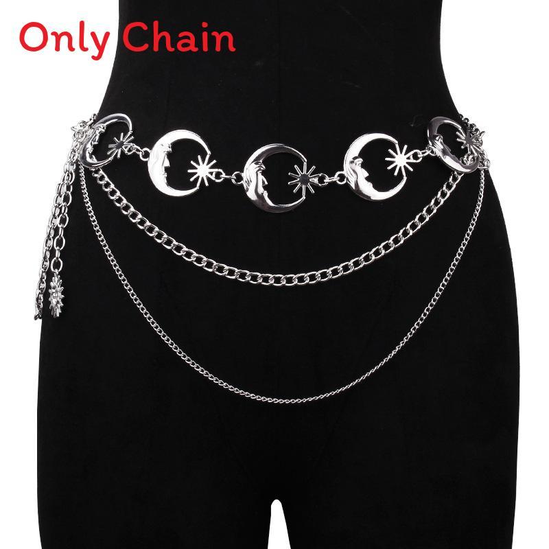 Bohemian Moon Sun Alloy Chain Body Jewelry Multilayer Waist Accessory срібний
Bohemian Moon Sun Alloy Chain Body Jewelry Multilayer Waist Accessory срібний