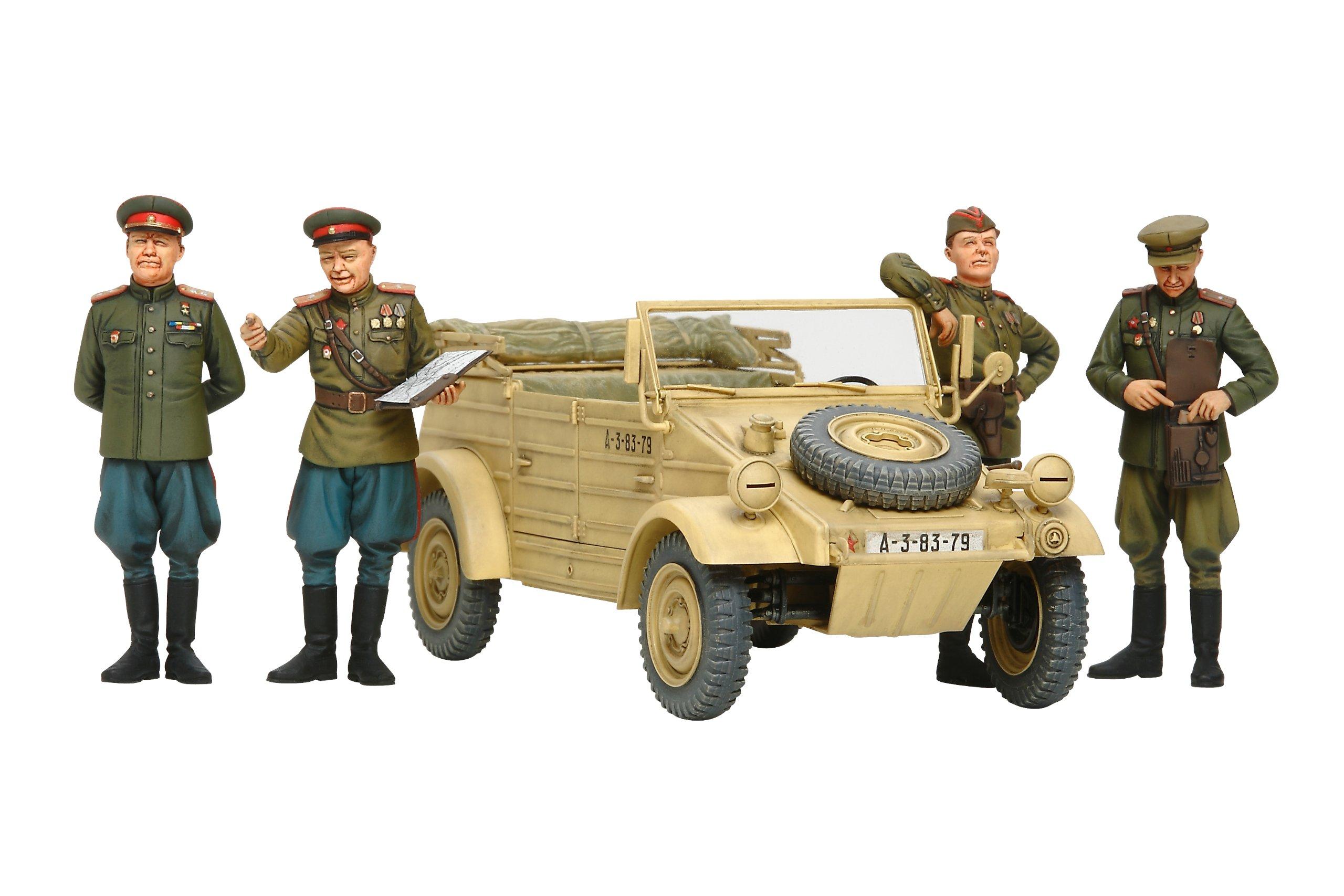Tamiya Масштабная Ограниченная Серия Советский Командир и Штабной Автомобиль Набор с 4 Фигурами Пластиковая Модель 25153 1/35 зелёный
Tamiya Масштабная Ограниченная Серия Советский Командир и Штабной Автомобиль Набор с 4 Фигурами Пластиковая Модель 25153 1/35 зелёный