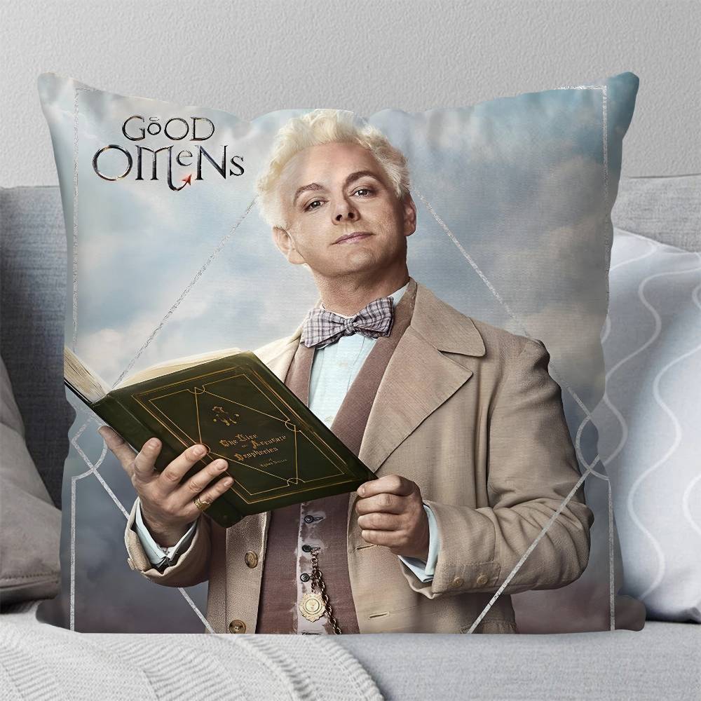 British TV Drama Good Omens Pillow Case Square Pillow Bedroom Sofa Leisure Comfort Cushion Car Living Room Home Decoration 16x16Inch
British TV Drama Good Omens Pillow Case Square Pillow Bedroom Sofa Leisure Comfort Cushion Car Living Room Home Decoration 16x16Inch