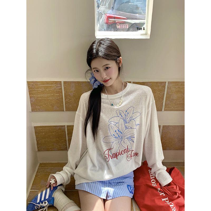 2025 Summer Lightweight Breathable Women s Cover-up: Sweet & Spicy Long Sleeve T-shirt. M
2025 Summer Lightweight Breathable Women s Cover-up: Sweet & Spicy Long Sleeve T-shirt. M
