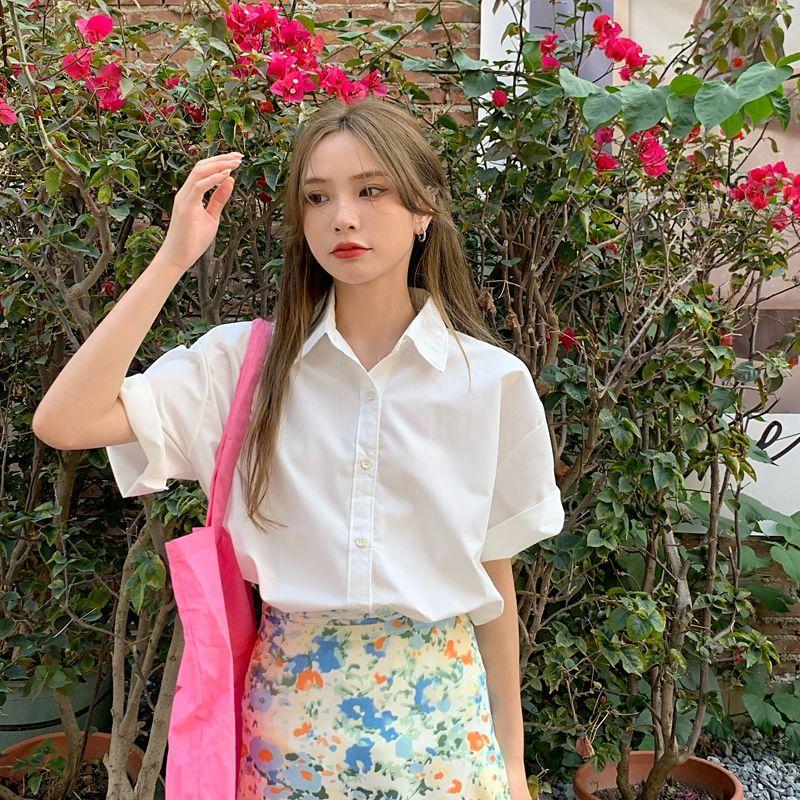 Solid Color Short-sleeved Shirt for Women In Spring and Summer Thin Hong Kong Style Retro Shirt Design Niche Style Loose Casual Top M зелёный
Solid Color Short-sleeved Shirt for Women In Spring and Summer Thin Hong Kong Style Retro Shirt Design Niche Style Loose Casual Top M зелёный