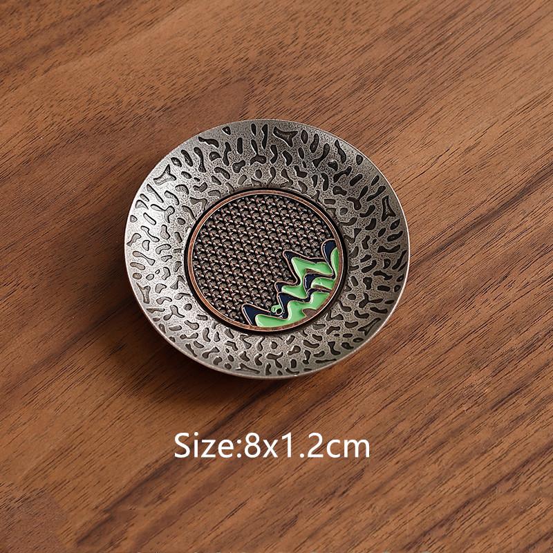 Chinese Alloy Tea Tray Storage Rack Traditional Household Insulation Cup Coaster Anti-slip Teacup Mat Teaware Accessories
Chinese Alloy Tea Tray Storage Rack Traditional Household Insulation Cup Coaster Anti-slip Teacup Mat Teaware Accessories