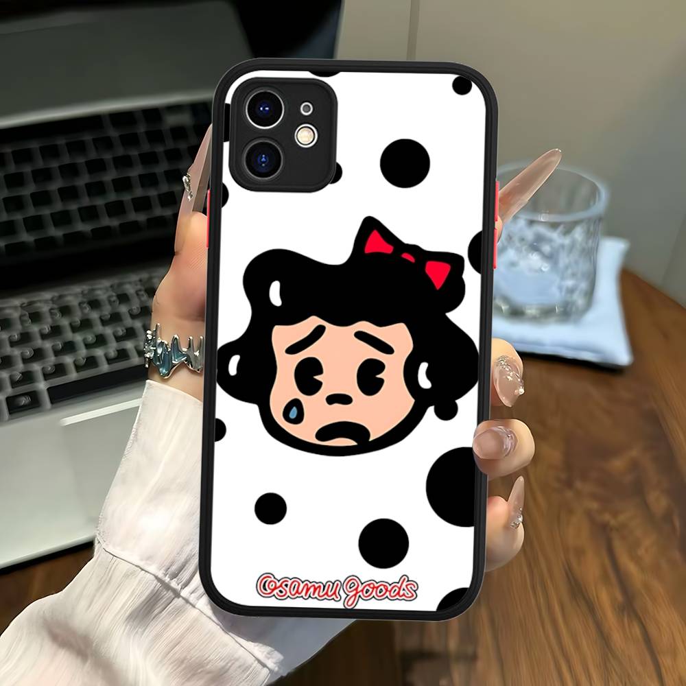 Kawaii O-OSAMU-G-GOODS Cute Phone Case For IPhone 16 15 14 13 12 11 Pro Max 7 8 6 6s Plus Matte Cover iphone 14 pro
Kawaii O-OSAMU-G-GOODS Cute Phone Case For IPhone 16 15 14 13 12 11 Pro Max 7 8 6 6s Plus Matte Cover iphone 14 pro