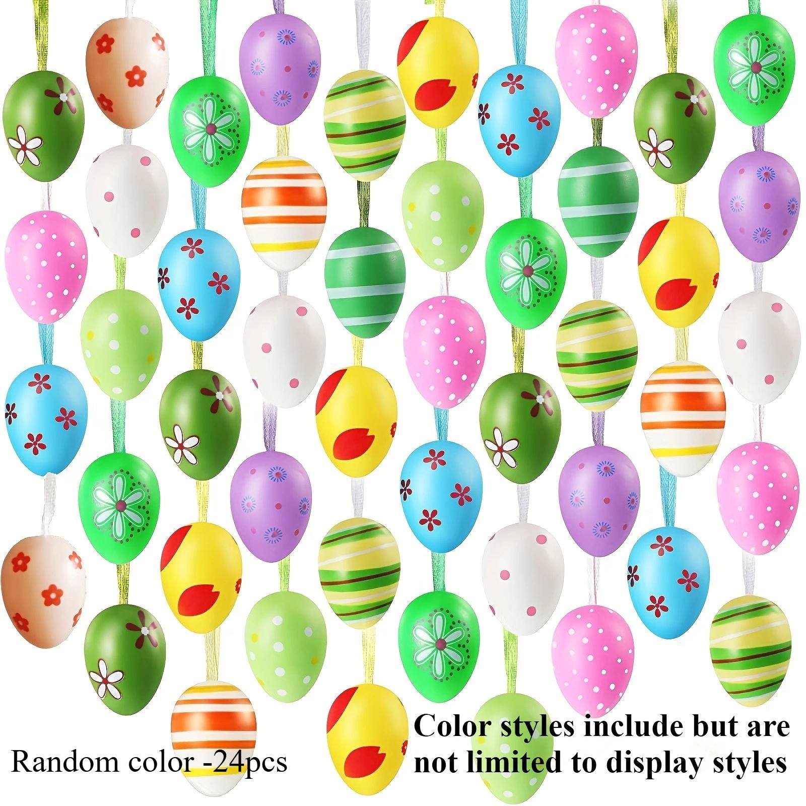 24pcs Easter Egg Hanging Decorations,For Holiday,Party,Home Decoration,Wedding Decoration,Can Hang Painted Plastic Eggs. Reference size
24pcs Easter Egg Hanging Decorations,For Holiday,Party,Home Decoration,Wedding Decoration,Can Hang Painted Plastic Eggs. Reference size
