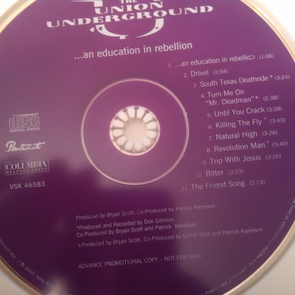 CD UNION UNDERGROUND - An Education In Rebellion VSK46583 Portrait 2000 Japan Rock Used
CD UNION UNDERGROUND - An Education In Rebellion VSK46583 Portrait 2000 Japan Rock Used