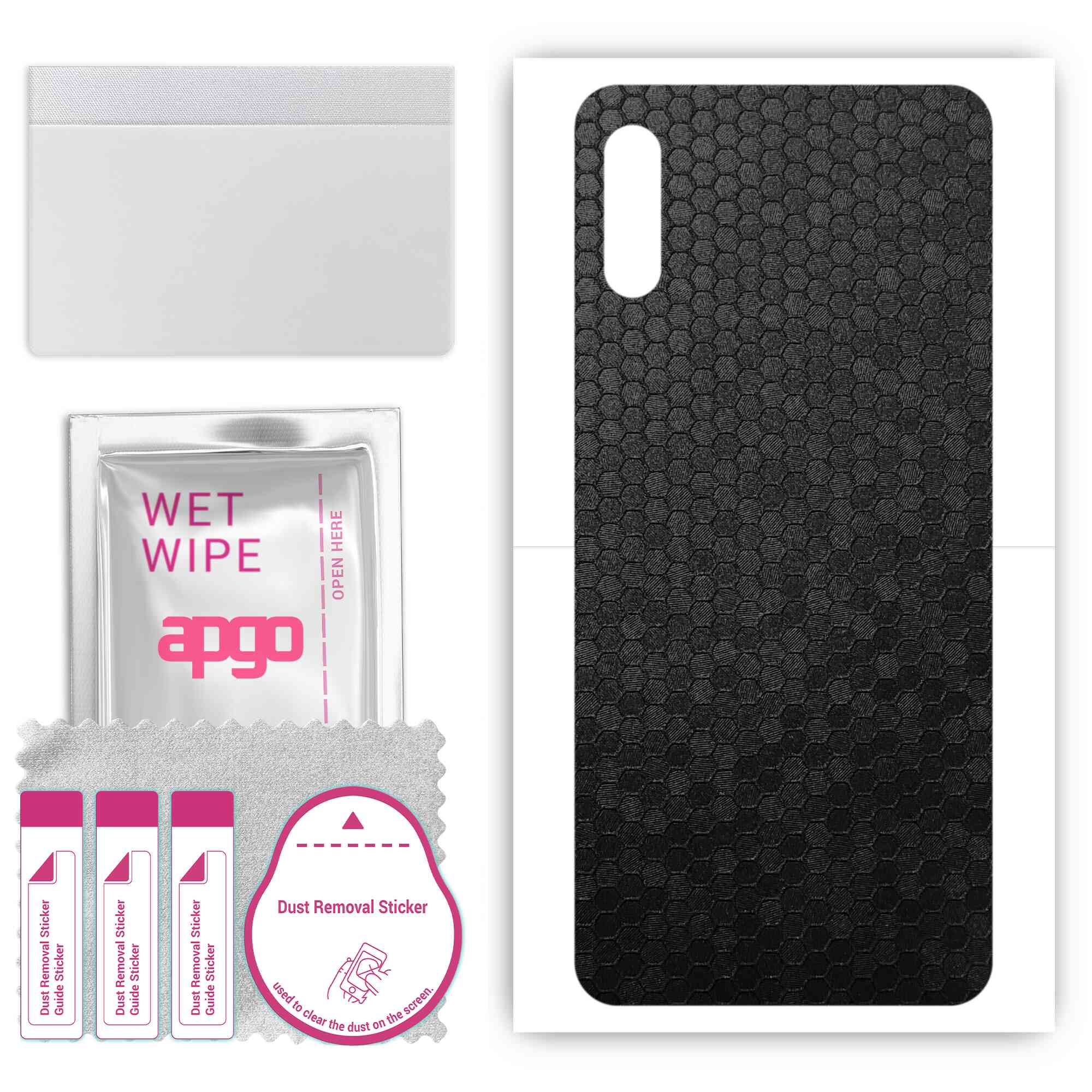 Apgo Protective Skin Sticker для задньої панелі, сумісної з Redmi 9i Sport, Wrap Film, Foil, Vinyl - Pattern Black Honeycomb
Apgo Protective Skin Sticker для задньої панелі, сумісної з Redmi 9i Sport, Wrap Film, Foil, Vinyl - Pattern Black Honeycomb