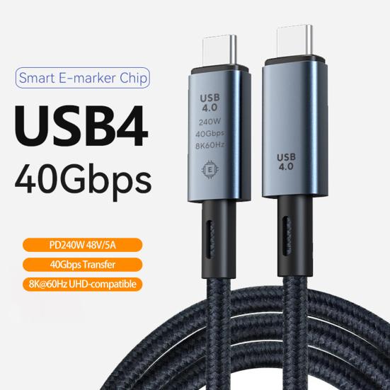 Projection Cable Braided Digital Cable 8K60Hz Display Intelligent Chip Fast High Clarity Stable Charging Signal USB-C
Projection Cable Braided Digital Cable 8K60Hz Display Intelligent Chip Fast High Clarity Stable Charging Signal USB-C