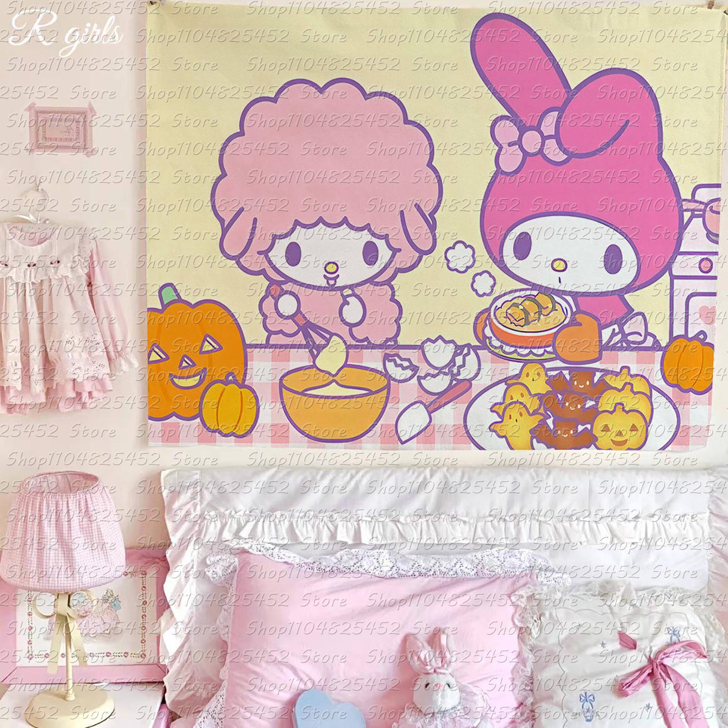 Melody Mouse Pink Tapestry 2D Single Print Cute Wall Hanging Home Bedroom Living Room Sanrio Theme Decor Indoor Use Tapestry 74x94cm(29x37in)
Melody Mouse Pink Tapestry 2D Single Print Cute Wall Hanging Home Bedroom Living Room Sanrio Theme Decor Indoor Use Tapestry 74x94cm(29x37in)