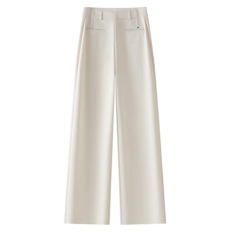 2025 Women s High-Waisted White Wide-Leg Pants: Slimming, Straight-Leg Suit Fabric for Spring/Autumn 2XL
2025 Women s High-Waisted White Wide-Leg Pants: Slimming, Straight-Leg Suit Fabric for Spring/Autumn 2XL