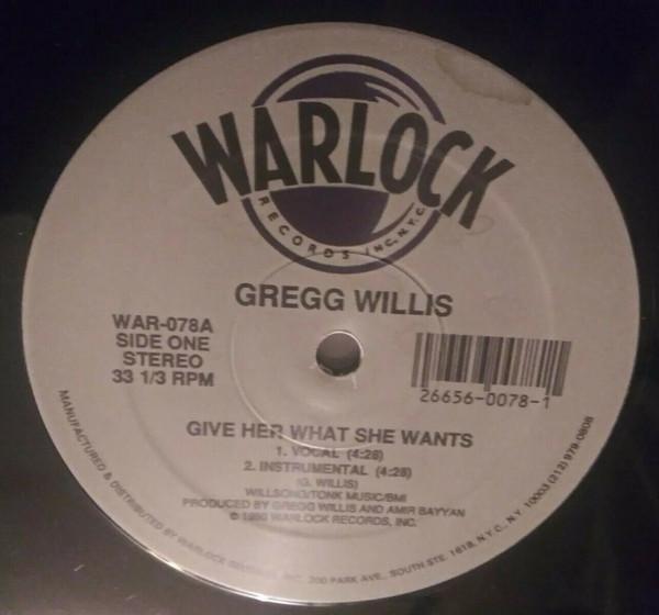 12-дюймовая пластинка ГРЕГГ УИЛЛИС - Дай ей то, что она хочет WAR078 Warlock Records 1990 США Танцевальная и Электронная Б/У
12-дюймовая пластинка ГРЕГГ УИЛЛИС - Дай ей то, что она хочет WAR078 Warlock Records 1990 США Танцевальная и Электронная Б/У
