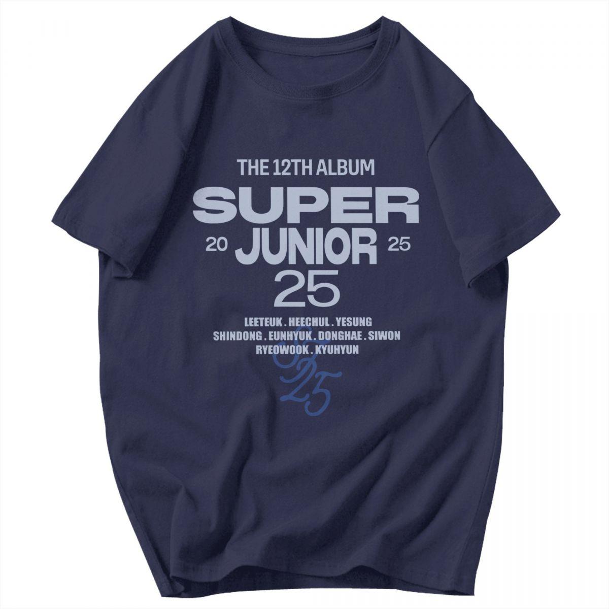 Men T Shirt 12TH ALBUM SuperJunior 25 Fans Gifts Cotton Y2K Graphic Crewneck Unisex Tops T Shirts 4XL
Men T Shirt 12TH ALBUM SuperJunior 25 Fans Gifts Cotton Y2K Graphic Crewneck Unisex Tops T Shirts 4XL