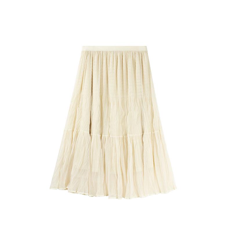 Shuang Tian Women s Plus Size Spring Skirt - Elastic Waist, Mesh Splicing, Pleated Solid Color Skirt (Style 9202) 4XL абрикосовий
Shuang Tian Women s Plus Size Spring Skirt - Elastic Waist, Mesh Splicing, Pleated Solid Color Skirt (Style 9202) 4XL абрикосовий