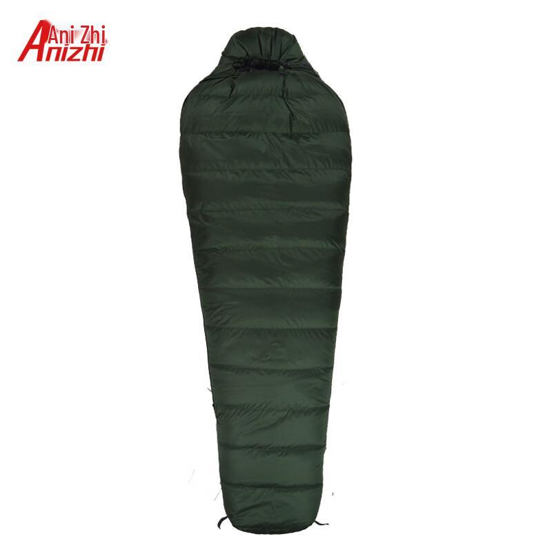 Anizhi Outdoor Camouflage Ultralight Duck Down Mummy Sleeping Bag
Anizhi Outdoor Camouflage Ultralight Duck Down Mummy Sleeping Bag