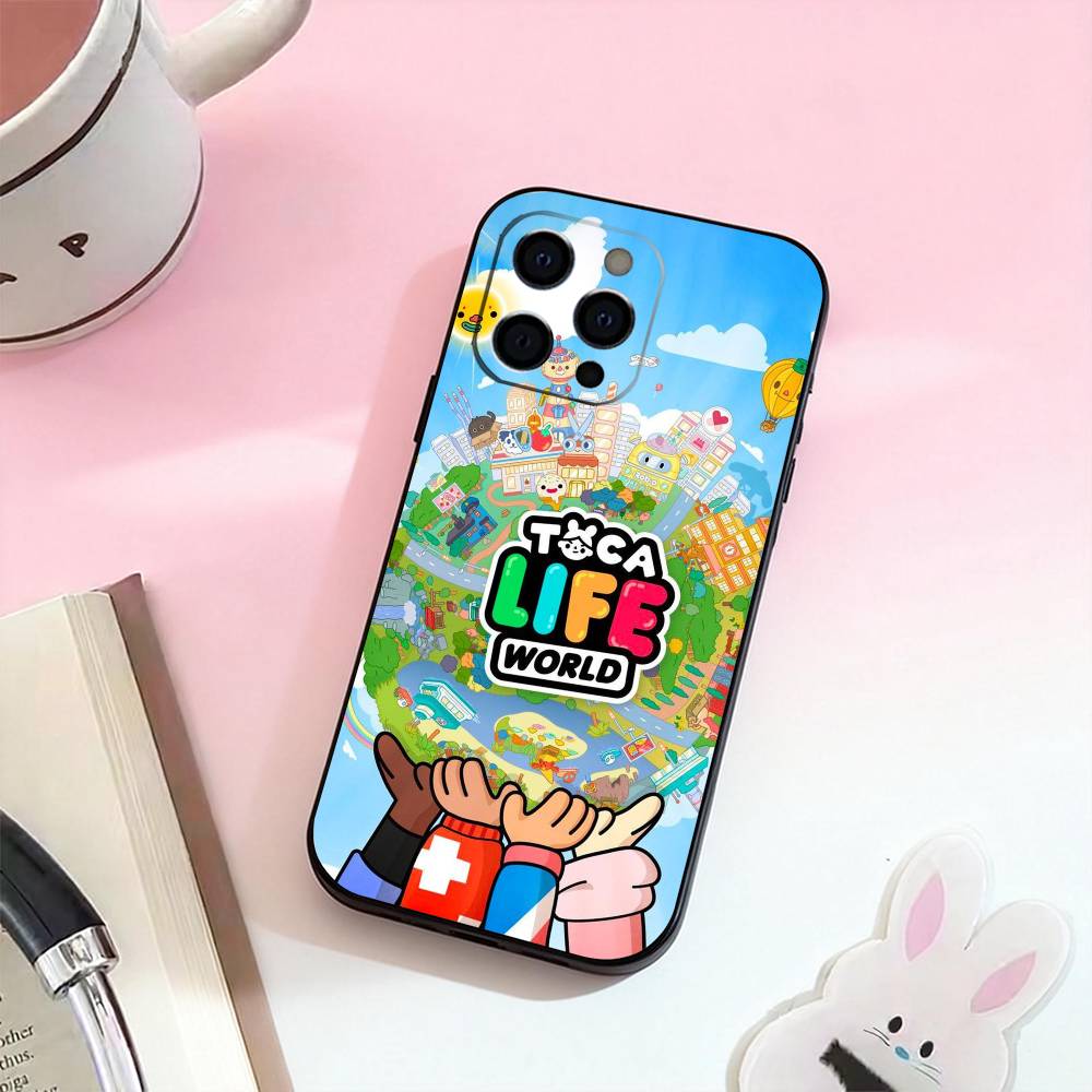 Game T-Toca Life World Phone Case Silicone Soft For IPhone 17,16,15,14,13,12,11,XS,Plus Pro Max iPhone17air
Game T-Toca Life World Phone Case Silicone Soft For IPhone 17,16,15,14,13,12,11,XS,Plus Pro Max iPhone17air