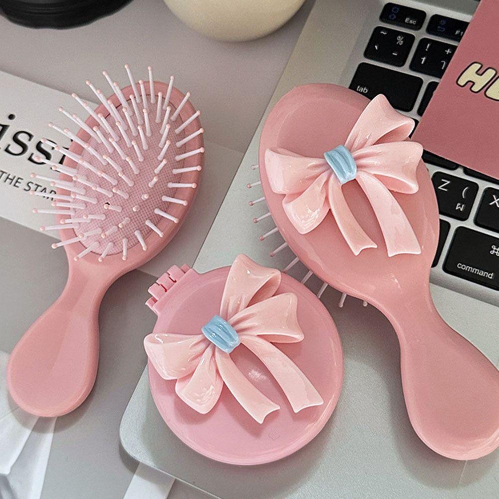 Compact Round Folding Comb with Mirror Pink Pocket Hair Brush Portable Handle Comb Women round
Compact Round Folding Comb with Mirror Pink Pocket Hair Brush Portable Handle Comb Women round