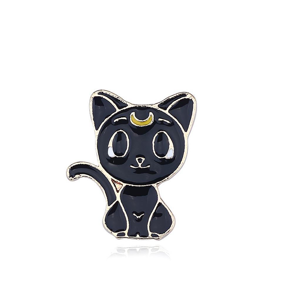 Creative Alloy Oil Drip Brooch Fashion Cartoon Cat Wing Breastpin Black cat #1
Creative Alloy Oil Drip Brooch Fashion Cartoon Cat Wing Breastpin Black cat #1