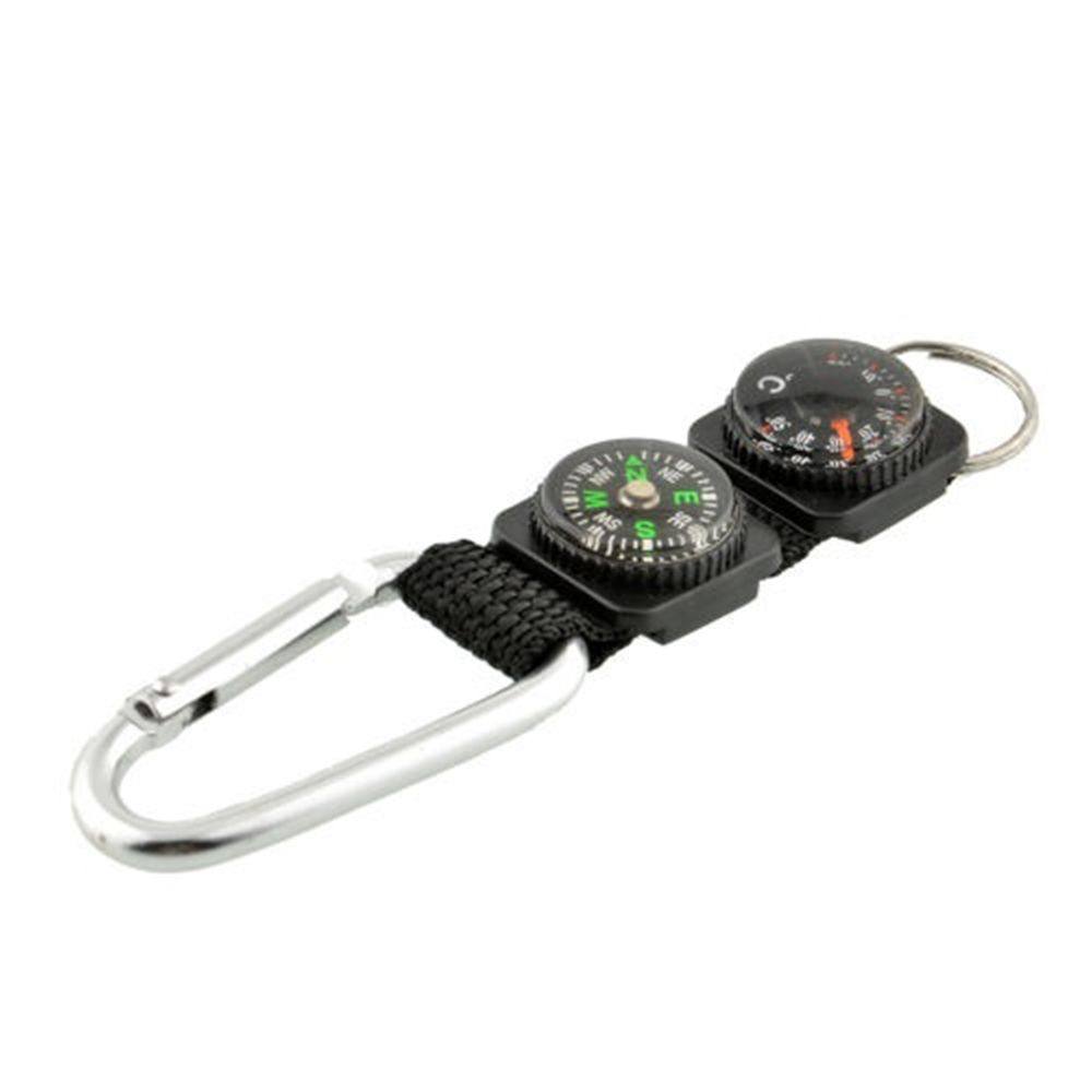 Black High Quality Outdoor Survival Tool Key Chain Thermometer Outdoor Camping Compass Carabiner чорний
Black High Quality Outdoor Survival Tool Key Chain Thermometer Outdoor Camping Compass Carabiner чорний