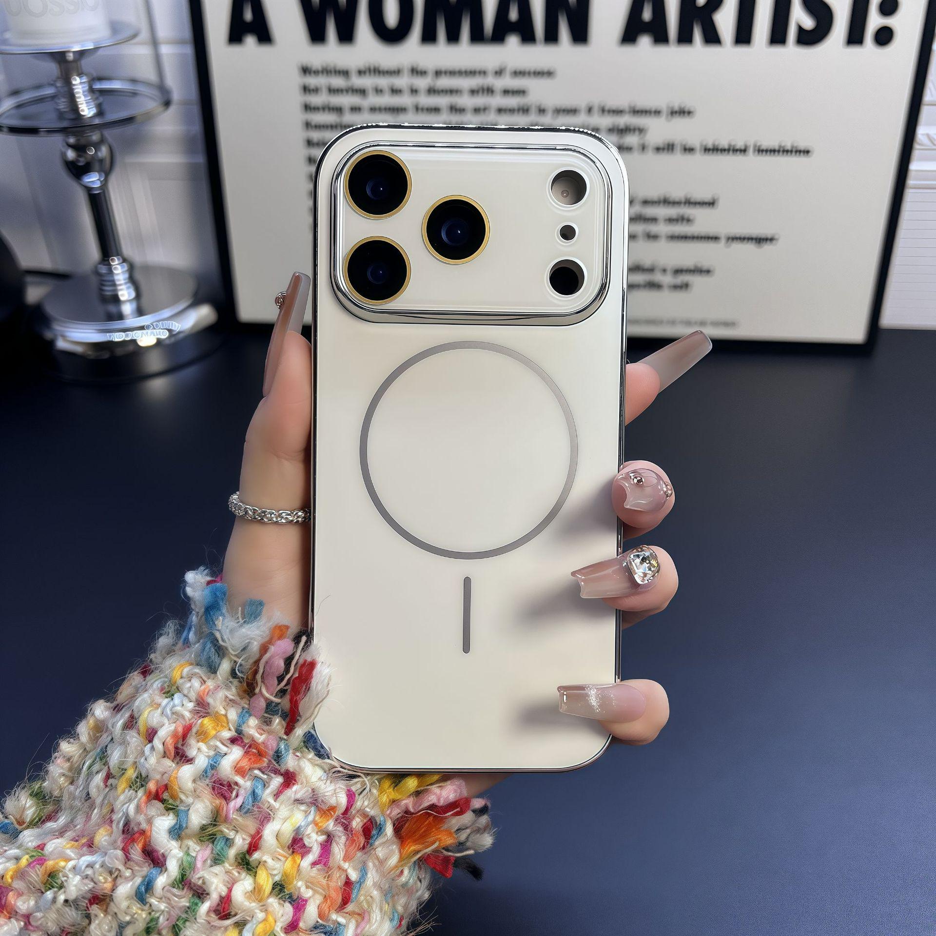 Premium Magnetic Color Block Phone Case for iPhone 17 PM & Apple 16 Pro Max - Full Coverage & Drop Protection 13 Pro Max
Premium Magnetic Color Block Phone Case for iPhone 17 PM & Apple 16 Pro Max - Full Coverage & Drop Protection 13 Pro Max