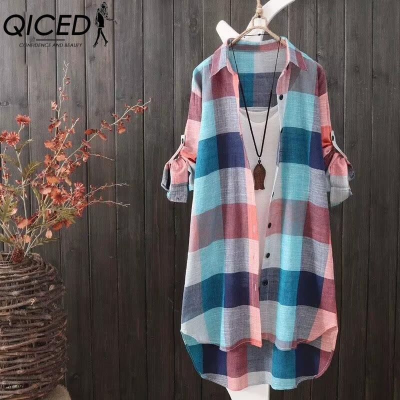 QICED Women s Fashion Casual POLO Neck Blouses & Shirts S синій
QICED Women s Fashion Casual POLO Neck Blouses & Shirts S синій
