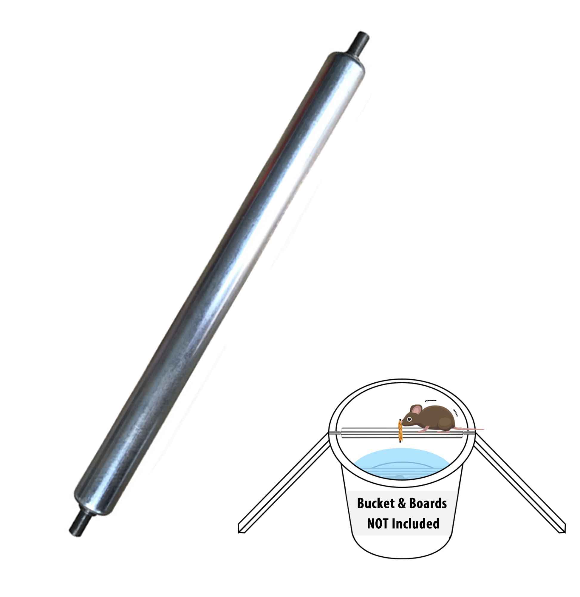 Роликовая мышеловка, многоразовая, простая в установке, подходит для дома, фермы, склада, гаража и т. д.
Роликовая мышеловка, многоразовая, простая в установке, подходит для дома, фермы, склада, гаража и т. д.