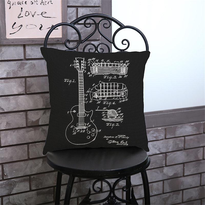 Black and white bicycle guitar Cushion Cover Decorative Pillowcase Chair Seat Square Car Pillow Cover Home Living Textile BZ150 45cmx45cm
Black and white bicycle guitar Cushion Cover Decorative Pillowcase Chair Seat Square Car Pillow Cover Home Living Textile BZ150 45cmx45cm