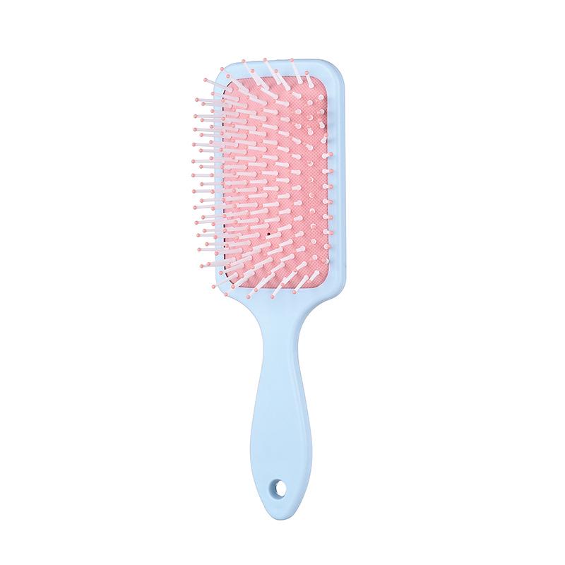 Многоцветная квадратная расческа-лопатка с мелкими и широкими зубьями - для дома и студентов, нежное разглаживание и массаж, в наличии
Многоцветная квадратная расческа-лопатка с мелкими и широкими зубьями - для дома и студентов, нежное разглаживание и массаж, в наличии