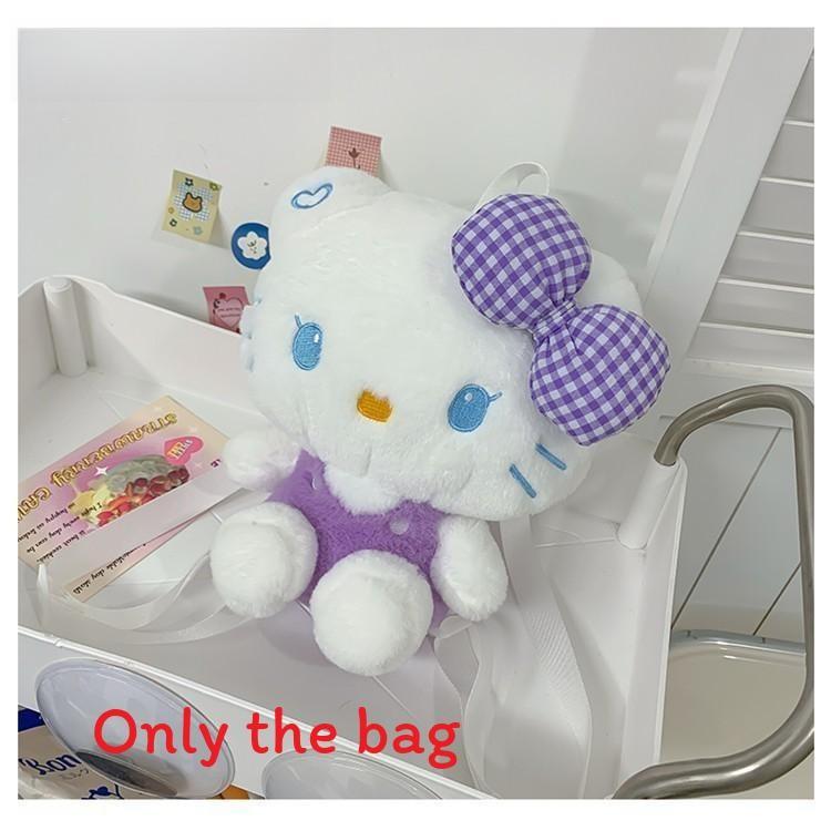 Plush With Backpack Checkered Bow Design For School And Leisure Use фиолетовый
Plush With Backpack Checkered Bow Design For School And Leisure Use фиолетовый