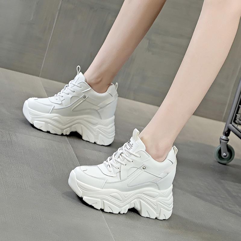 Spring and Autumn women s shoes new muffin thick sole inner height increase leisure sports single shoes women s shoes lace-up dad shoes 34
Spring and Autumn women s shoes new muffin thick sole inner height increase leisure sports single shoes women s shoes lace-up dad shoes 34