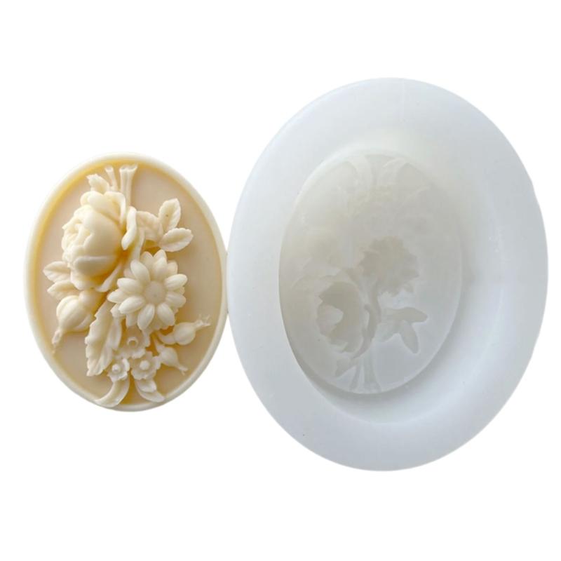 Flower Embossed Silicone Molds Heat Resistant Food Grade Silicone Baking Mould for Epoxy Resin Candle Soap Chocolate
Flower Embossed Silicone Molds Heat Resistant Food Grade Silicone Baking Mould for Epoxy Resin Candle Soap Chocolate