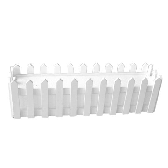 Садовый орнамент Цветочный забор Свадебный горшок Фанера Пенопласт Пикет Вечеринка Офисный декор